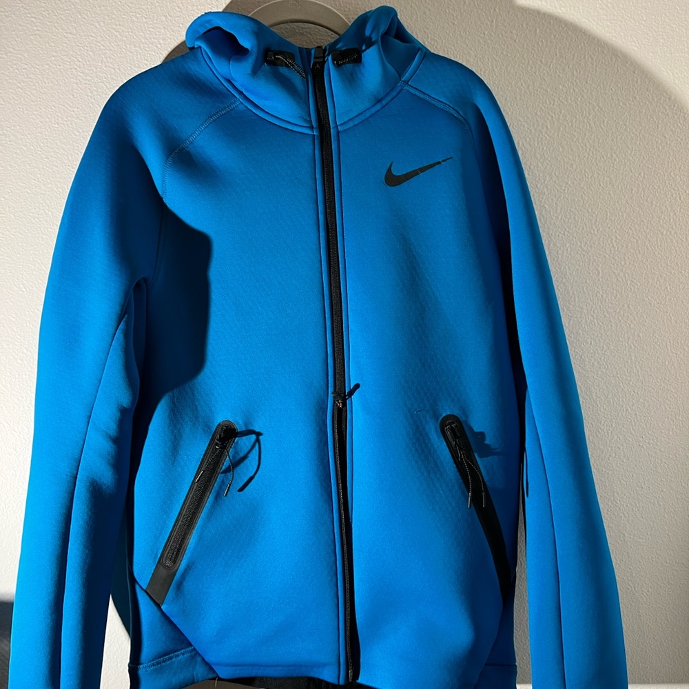 NIKE thermafit jacket with double zipper
